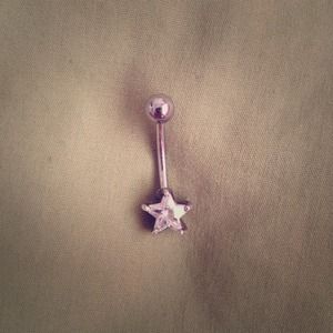Star belly ring