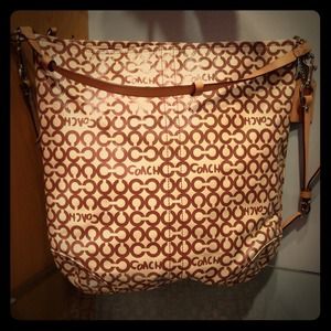 SOLD-------> Coach Canvas Tote