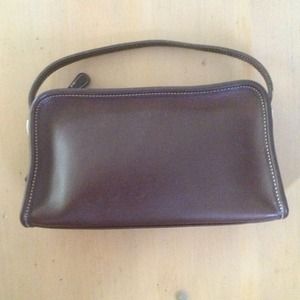 Coach vintage brown leather bag