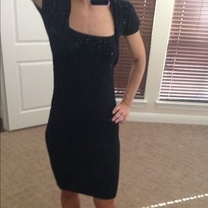 Black sweater like dress