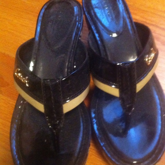 Coach wedge sandals - Picture 3 of 3