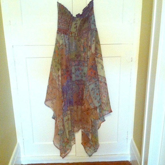 Light weight tube top dress