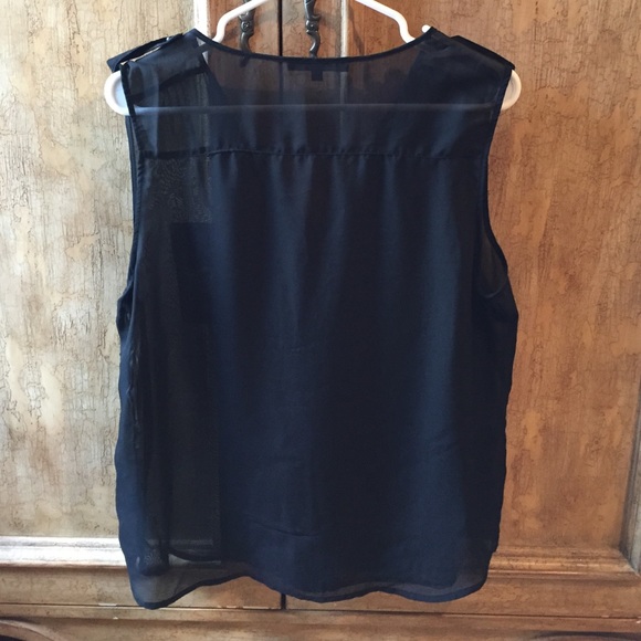 Black Sheer Top! - Picture 2 of 4