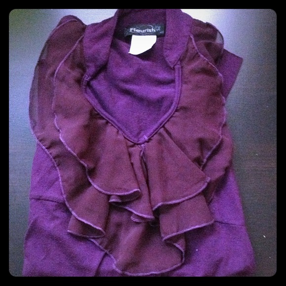 Nordstrom Fleurish Ruffle Top