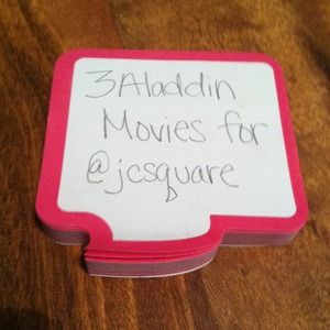 Aladdin movies for @jcsquare