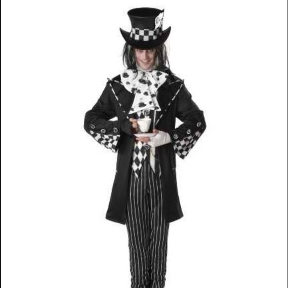 Dark Mad Hatter Costume M/L