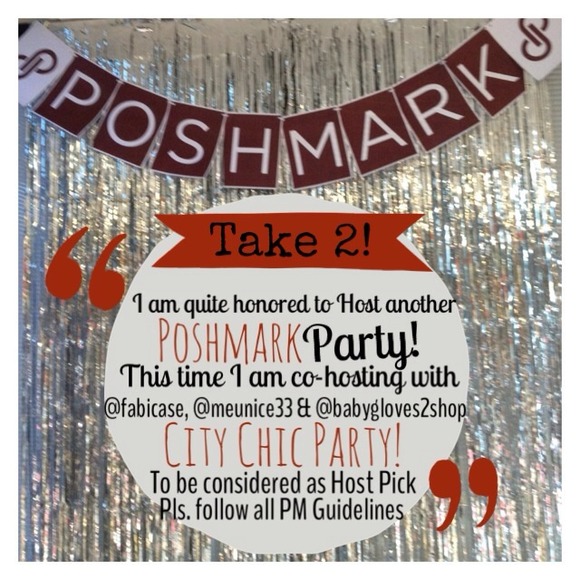City Chic Party on Sept 30th!!! 🎉🎉🎉 7-9pm PST😊
