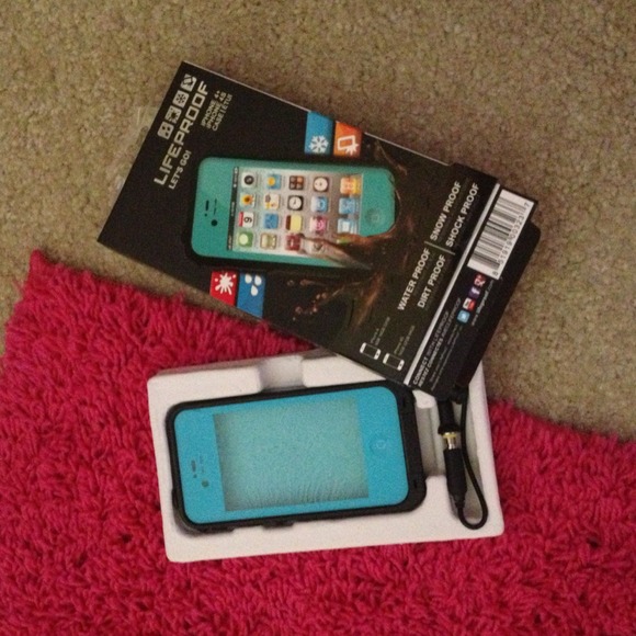 Teal iPhone 4 Lifeproof SOLD