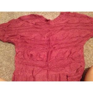 Pink sweater NWOT!