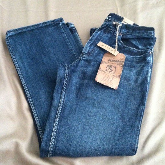 Men's dark blue jeans