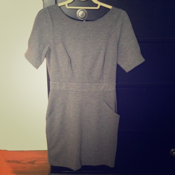 Grey business dress