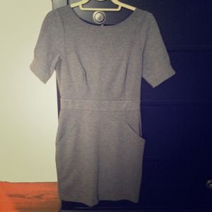 Grey business dress