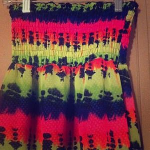 Tie dye dress