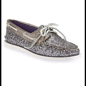 ⚠SOLD⚠ SPERRY TOP-SIDER,  "A/O" Glitter Shoe, 6.5M