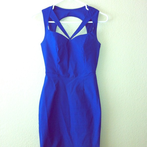 Royal blue cocktail dress 💙