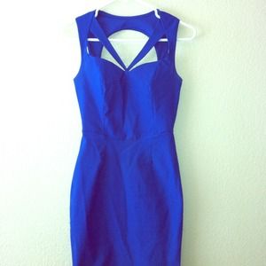 Royal blue cocktail dress 💙