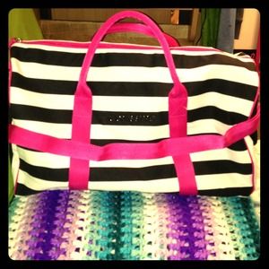 Large Victoria Secret Duffle Bag