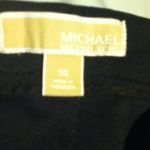 Sz 14 Michael Kors black pants