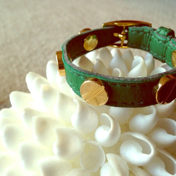 CC Skye Jewelry - CC Skye green & gold bracelet