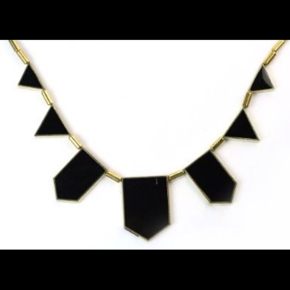 Geometrical Statement Necklace - Picture 2 of 2