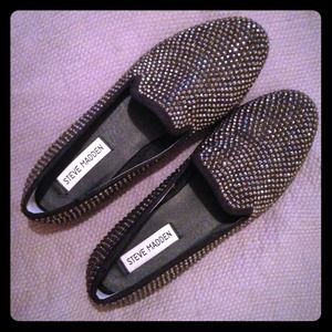 Steve Madden Conncord Black Women's Loafers