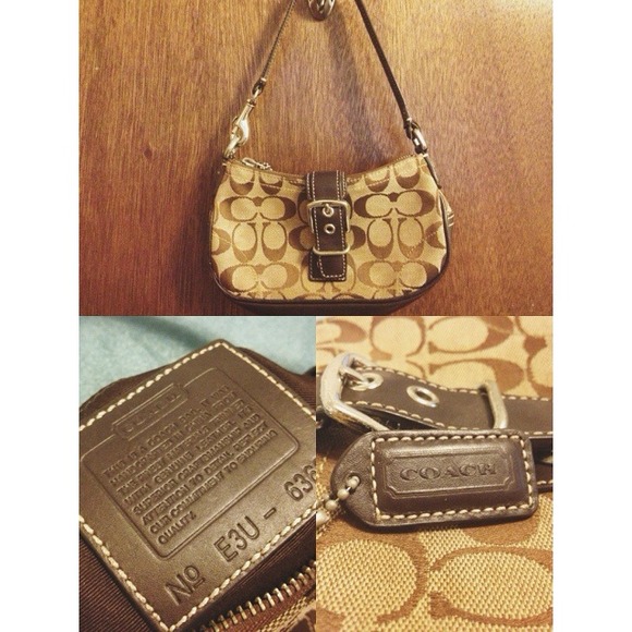 Authentic coach mini handbag!