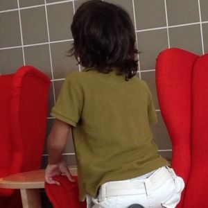 Burberry polo top kids size 4T