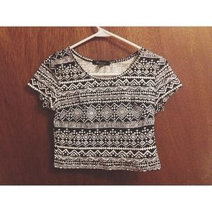 Tribal crop top! ➰