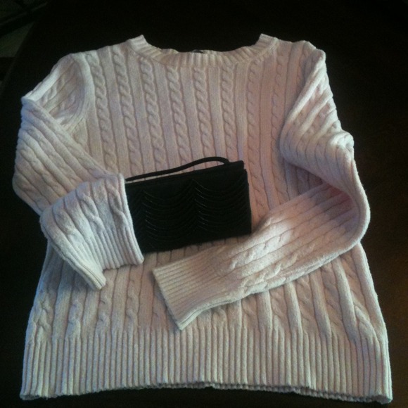 Light Pink Hillard&Hason& Great Fall Sweater