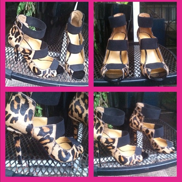 Leopard heels nine west - Picture 3 of 4