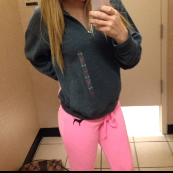 Pink flare pants