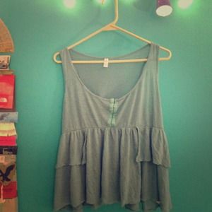 Blue adorable tank! Size XL from xhiliration