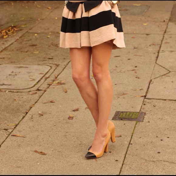🔴SOLD🔴Zara Cap Toe Court Shoe