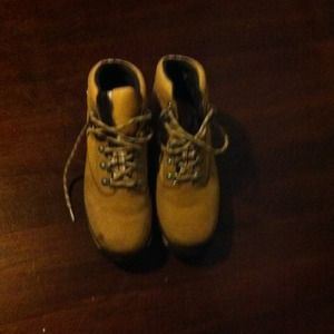 Wheat colored Timberlands