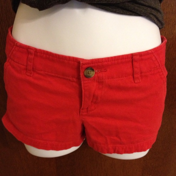 Red Hollister Shorts