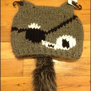 Raccoon hat