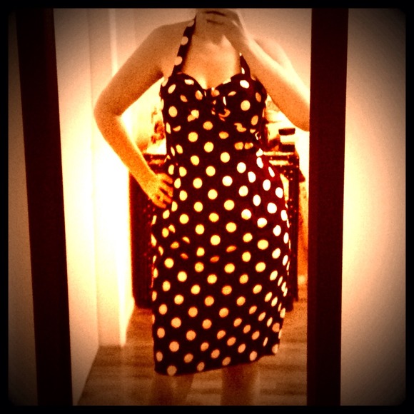 Polka Dot Pinup Dress