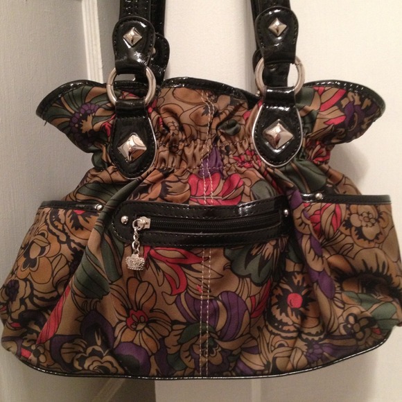 Shopper style printed Purse - Picture 2 of 4