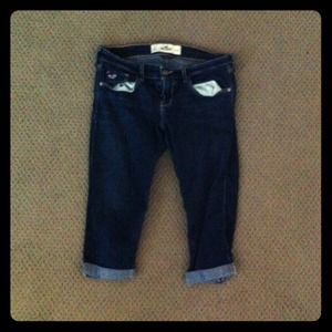 Hollister stretch capris