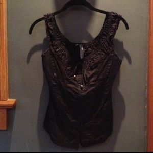 Guess black corset top