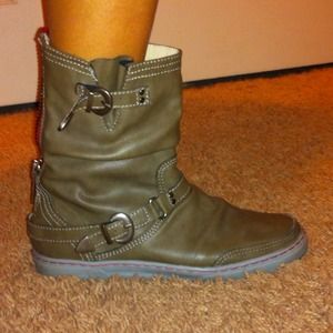 Real Leather boots- bought in Austria