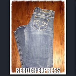HOLD Rerock Express Jeans. Amazing fit. boot cut