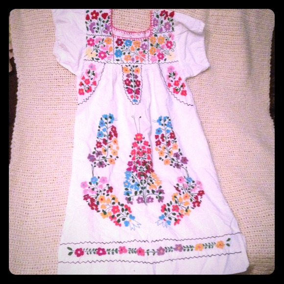Hand-Embroidered Dress