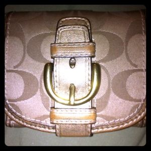 Authentic coach wallet