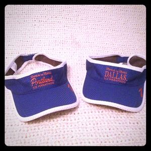Portland and Dallas 1/2 Marathon Visors