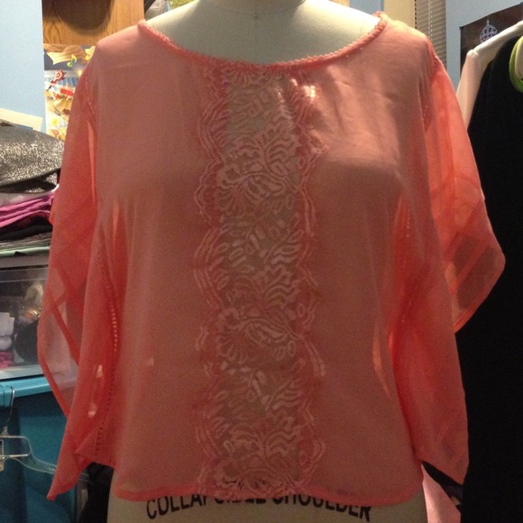 Salmon Pink Top