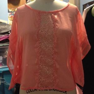 Salmon Pink Top