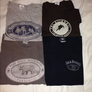 ⚡Bundle: Men's Large T-shirts- Jack Daniel⚡