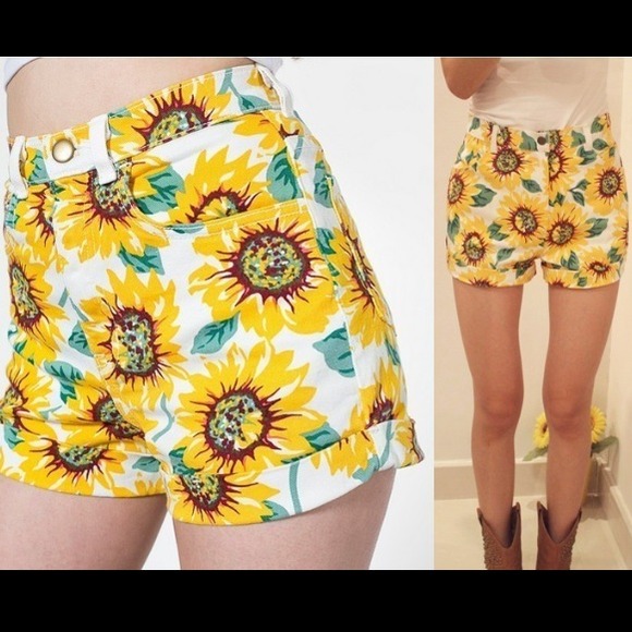 ⭐️SOLD⭐️ Sunflower shorts like American Apparel's - Picture 3 of 3