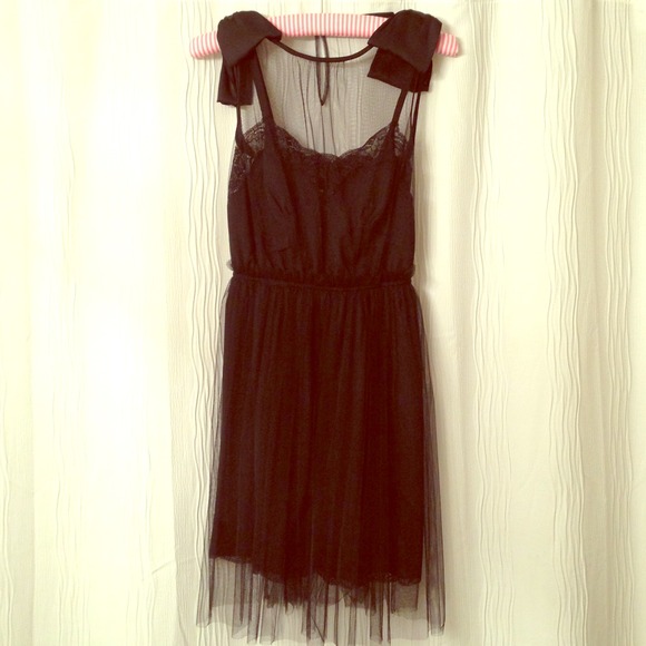 SOLD Rodarte for Target Black Dress with Bows
